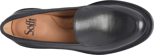 Napoli II. Black.Leather-lined footbed, cushioned at ball and heel, with arch support - Image 8
