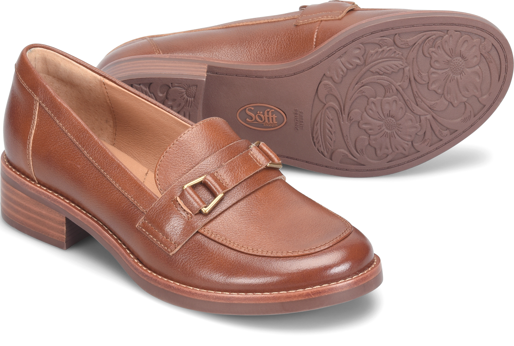 Nova Golden.Leather-lined footbed, cushioned at ball and heel, with arch support